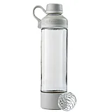 Спортивная бутылка-шейкер BlenderBottle Mantra Glass Grey (СТЕКЛО) 600мл (ORIGINAL)