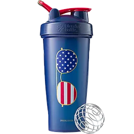 Шейкер спортивный BlenderBottle Classic Loop 28oz/820ml Special Edition Freedom Blue (ORIGINAL)