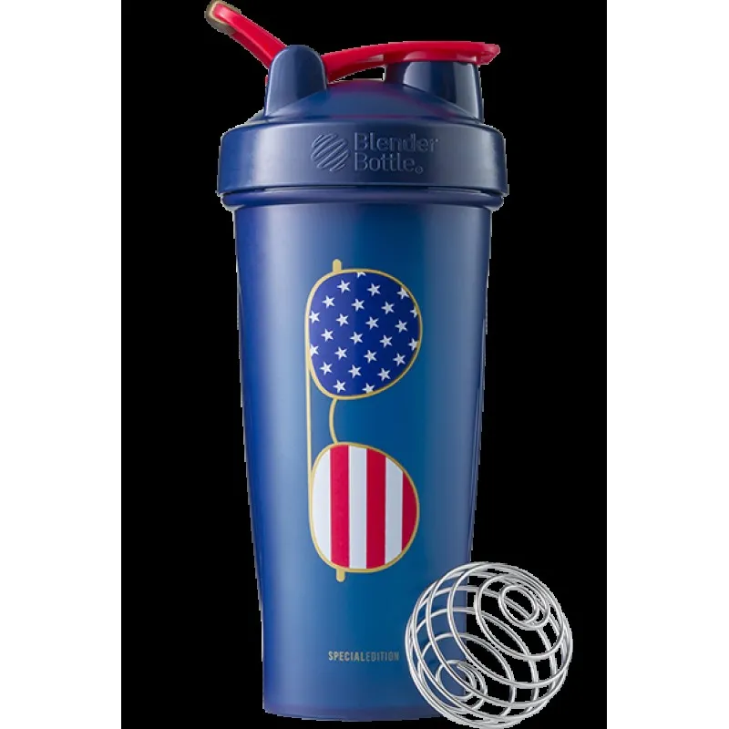 Шейкер спортивный BlenderBottle Classic Loop 28oz/820ml Special Edition Freedom Blue (ORIGINAL)