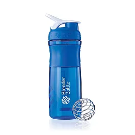 Спортивная бутылка-шейкер BlenderBottle SportMixer 28oz/820ml синяя (ORIGINAL)