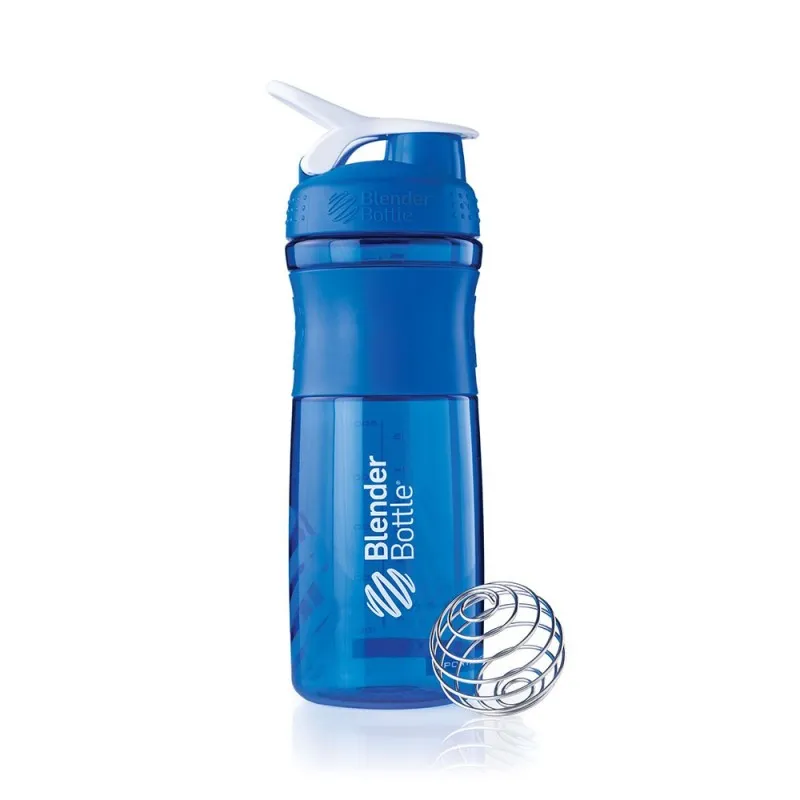 Спортивная бутылка-шейкер BlenderBottle SportMixer 28oz/820ml синяя (ORIGINAL)