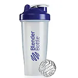 Шейкер спортивный BlenderBottle Classic 28oz/820ml Прозрачный фиолетовый (ORIGINAL)