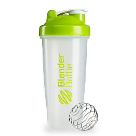 Шейкер спортивный BlenderBottle Classic 28oz/820ml прозрачный/зеленый (ORIGINAL)