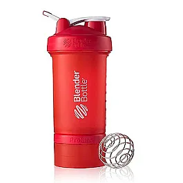 Шейкер спортивный BlenderBottle ProStak с шариком 650 мл красный