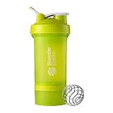 Шейкер спортивный BlenderBottle ProStak с шариком 650 мл зеленый