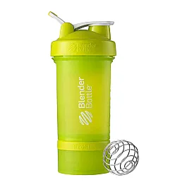 Шейкер спортивный BlenderBottle ProStak с шариком 650 мл зеленый