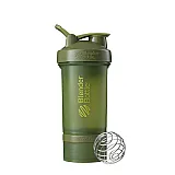 Шейкер спортивный BlenderBottle ProStak 22oz/650ml с 2-мя контейнерами Moss Green (ORIGINAL)