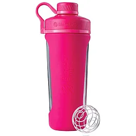 Спортивная бутылка-шейкер BlenderBottle Radian Glass 28oz/820ml Pink (Стекло) (ORIGINAL)