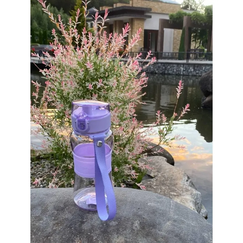 Бутылка для воды CASNO 400 мл KXN-1104 Tritan Фиолетовая