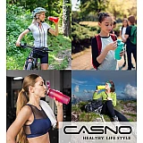 Бутылка для воды CASNO 650 мл KXN-1157 Tritan Синяя