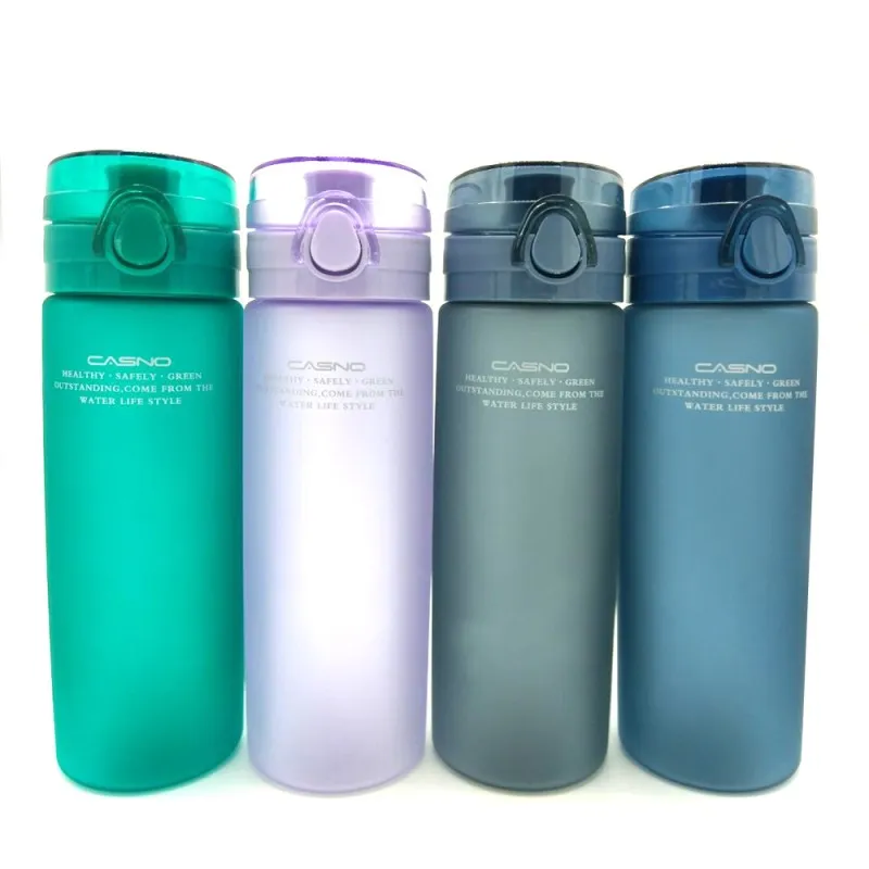 Бутылка для воды CASNO 600 мл KXN-1157 Tritan Серая