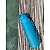 Бутылка для воды CASNO 1050 мл MX-5041 More Love Голубая