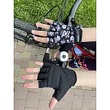 Велоперчатки детские PowerPlay 5454 Череп XS