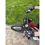 Велоперчатки детские PowerPlay 5454 Череп XS