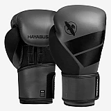 Боксерские перчатки Hayabusa S4 - Серые 16oz (Original) Кожа
