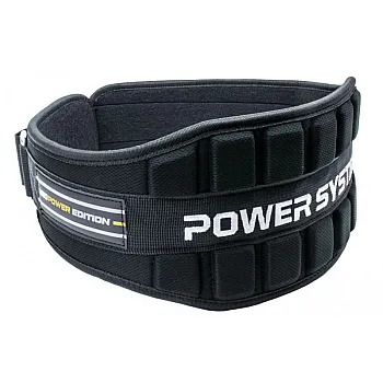 Неопреновый пояс для тяжелой атлетики Power System Neo Power PS-3230 Black/Yellow L