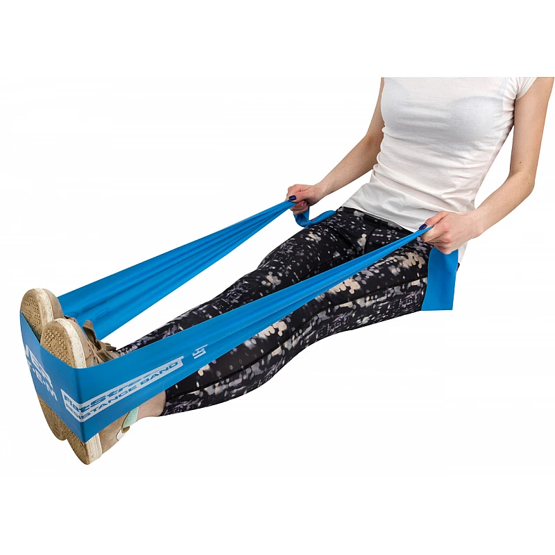 Лента-эспандер Power System PS-4121 Flat Stretch Band Level 1 Blue