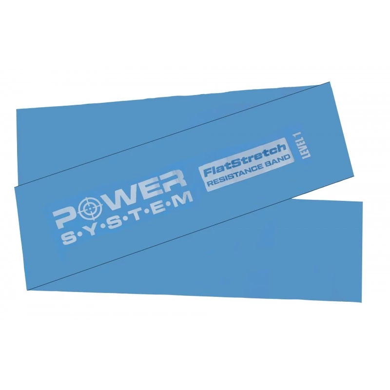 Лента-эспандер Power System PS-4121 Flat Stretch Band Level 1 Blue