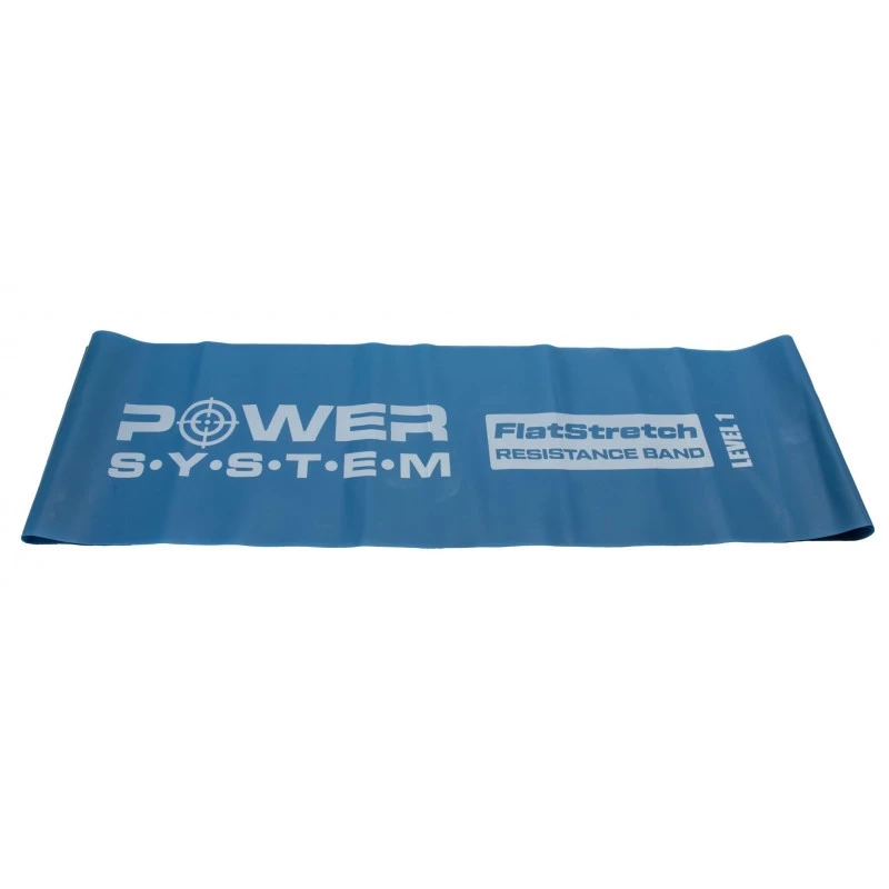 Лента-эспандер Power System PS-4121 Flat Stretch Band Level 1 Blue