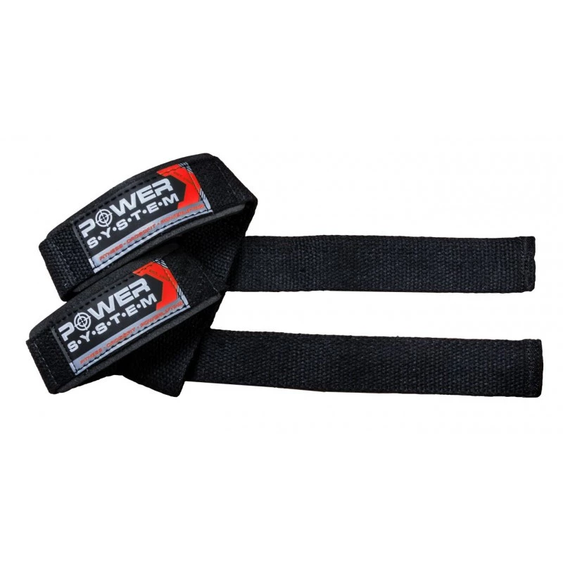 Кистевые ремни Power System Power Straps PS-3400 Black/Red