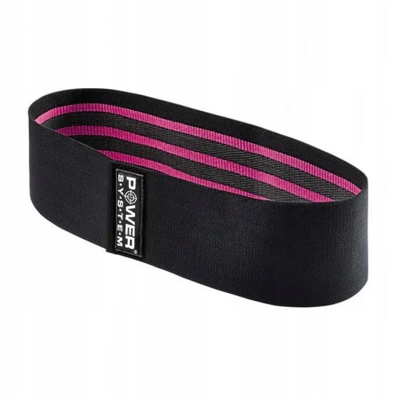 Эспандер для пилатеса Power System PS-4091 Booty Band LVL 1 Black/Pink