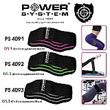 Эспандер для пилатеса Power System PS-4091 Booty Band LVL 1 Black/Pink