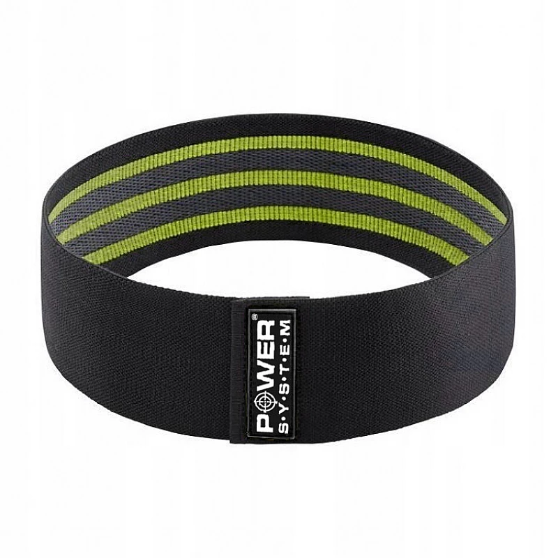 Эспандер для пилатеса Power System PS-4092 Booty Band LVL 2 Black/Green