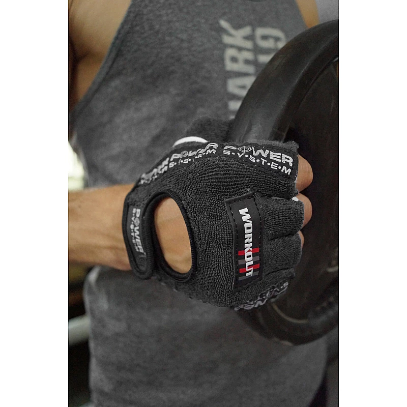 Перчатки для фитнеса и тяжелой атлетики Power System Workout PS-2200 Black XL