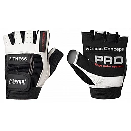 Перчатки для фитнеса и тяжелой атлетики Power System Fitness PS-2300 Black/White S