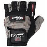 Перчатки для фитнеса и тяжелой атлетики Power System Fitness PS-2300 Grey/Black XS