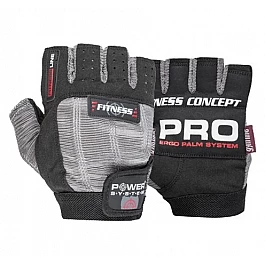 Перчатки для фитнеса и тяжелой атлетики Power System Fitness PS-2300 Grey/Black S