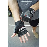 Перчатки для фитнеса и тяжелой атлетики Power System Fitness PS-2300 Grey/Black S
