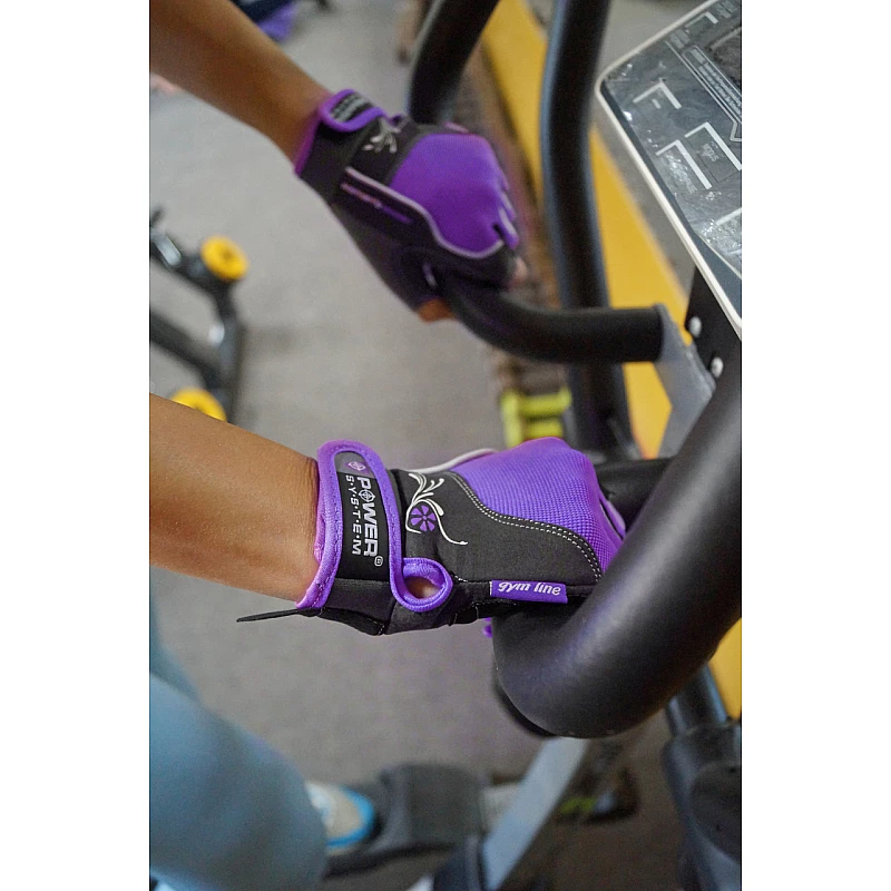 Перчатки для фитнеса и тяжелой атлетики Power System Woman’s Power PS-2570 женские Purple M