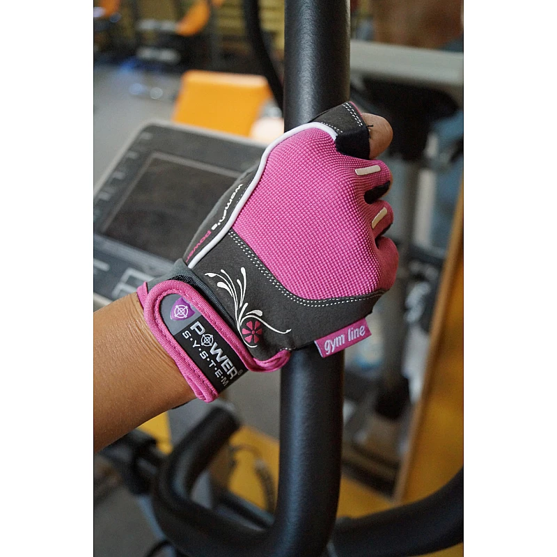 Перчатки для фитнеса и тяжелой атлетики Power System Woman’s Power PS-2570 женские Pink XS