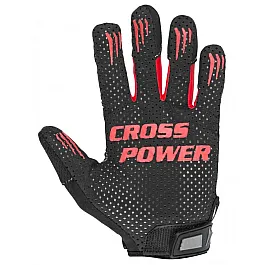 Перчатки для кроссфита с длинным пальцем Power System Cross Power PS-2860 Black/Red XXL