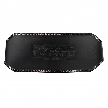 Пояс для тяжелой атлетики Power System Elite PS-3030 Black/Red S