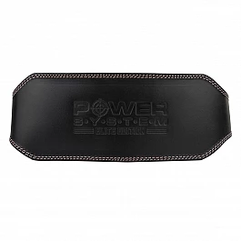 Пояс для тяжелой атлетики Power System Elite PS-3030 Black/Red M