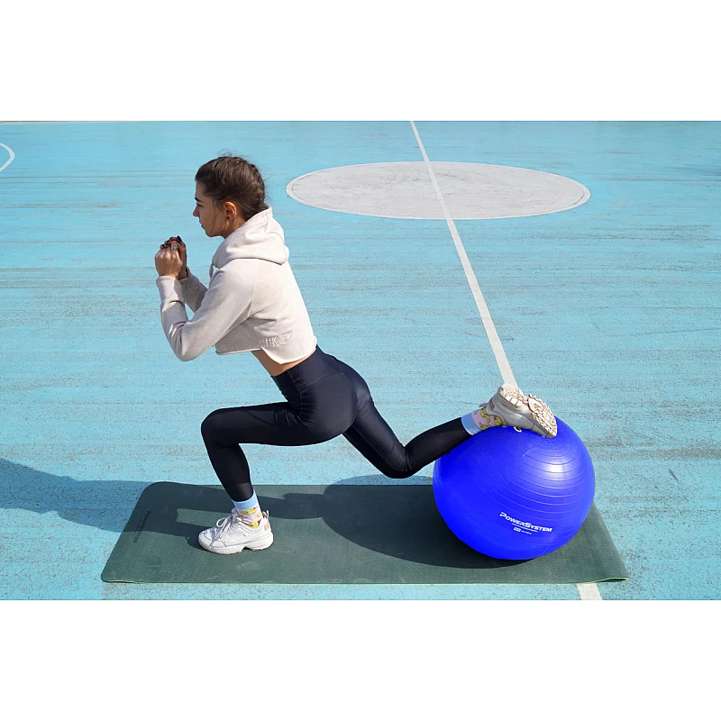 Мяч для фитнеса и гимнастики Power System PS-4012 65 cm Blue