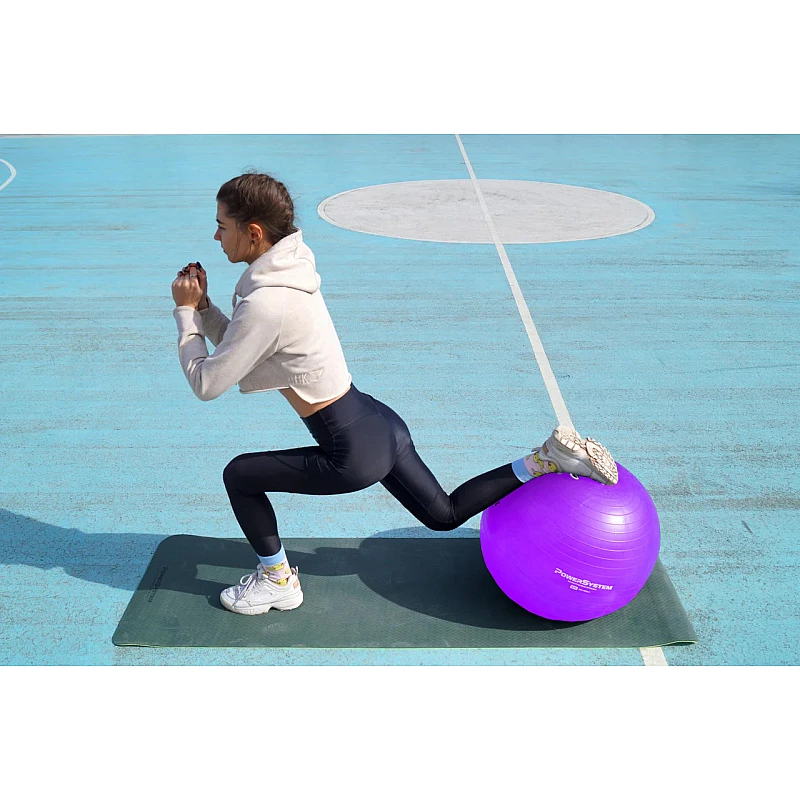 Мяч для фитнеса и гимнастики Power System PS-4012 65 cm Purple