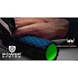 Массажный ролик Power System Fitness Foam Roller PS-4050 Black/Green