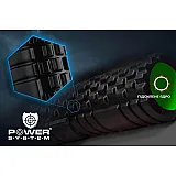 Массажный ролик Power System Fitness Foam Roller PS-4050 Black/Green