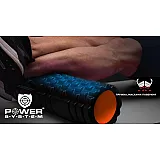 Массажный ролик Power System Fitness Foam Roller PS-4050 Black/Orange