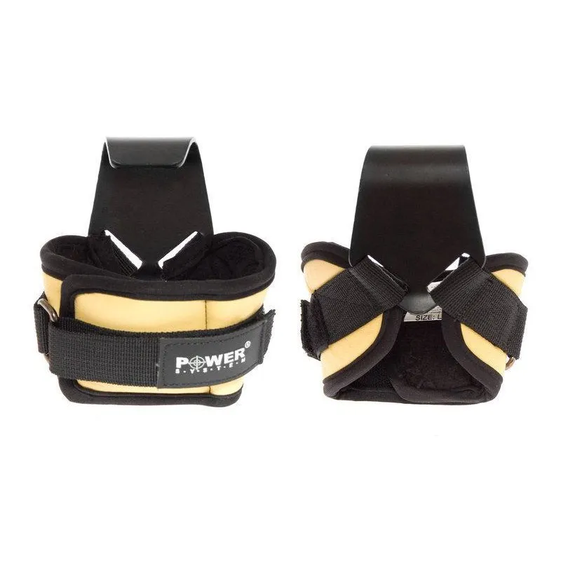 Крюки для тяги на запястья Power System Hooks PS-3300 Natural L