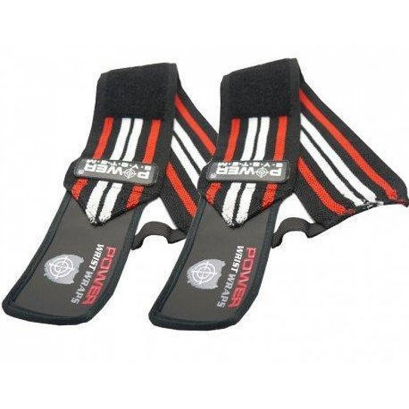 Кистевые бинты Power System Wrist Wraps PS-3500 Red/Black
