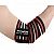 Локтевые бинты Power System Elbow Wraps PS-3600 Red/Black