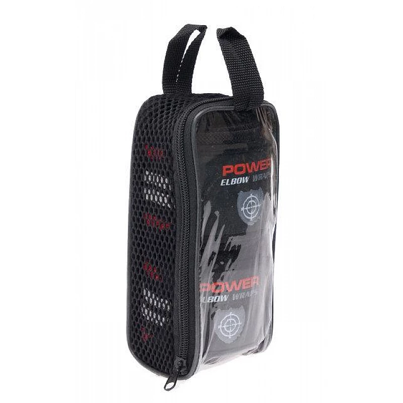 Локтевые бинты Power System Elbow Wraps PS-3600 Red/Black