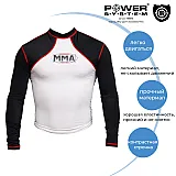Рашгард для MMA Power System 008 Combat M White/Black
