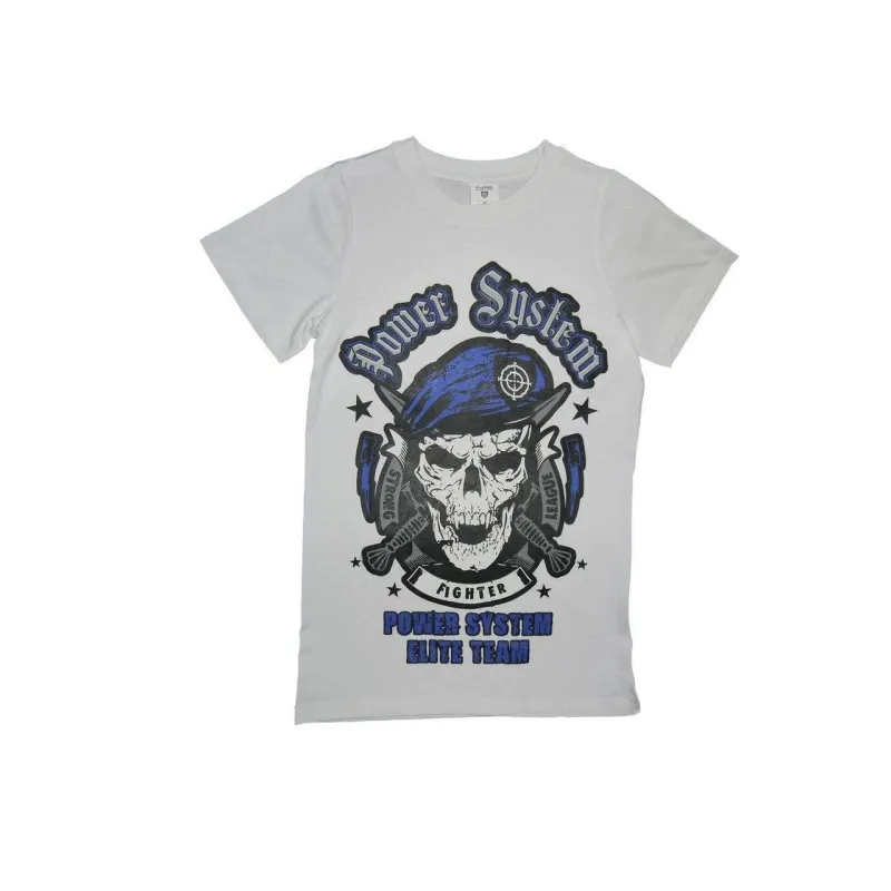 Футболка для фитнеса и бодибилдинга Power System PS-8003 Baretta White M