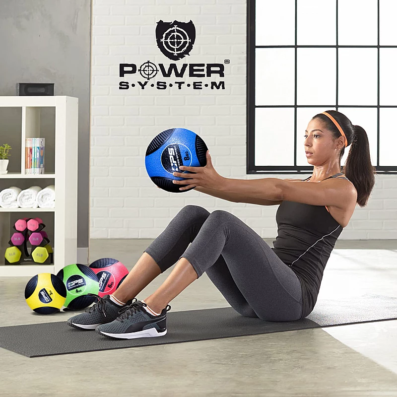 Медбол Medicine Ball Power System PS-4136 6 кг