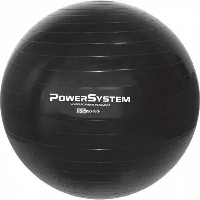 Мяч для фитнеса и гимнастики Power System PS-4011 55cm Black